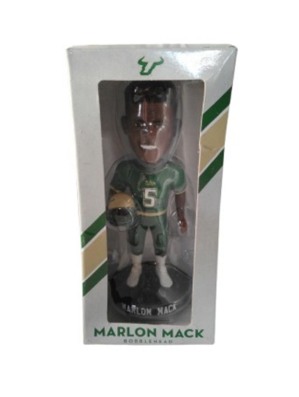 Marlon Mack Bobblehead in Green and Gold